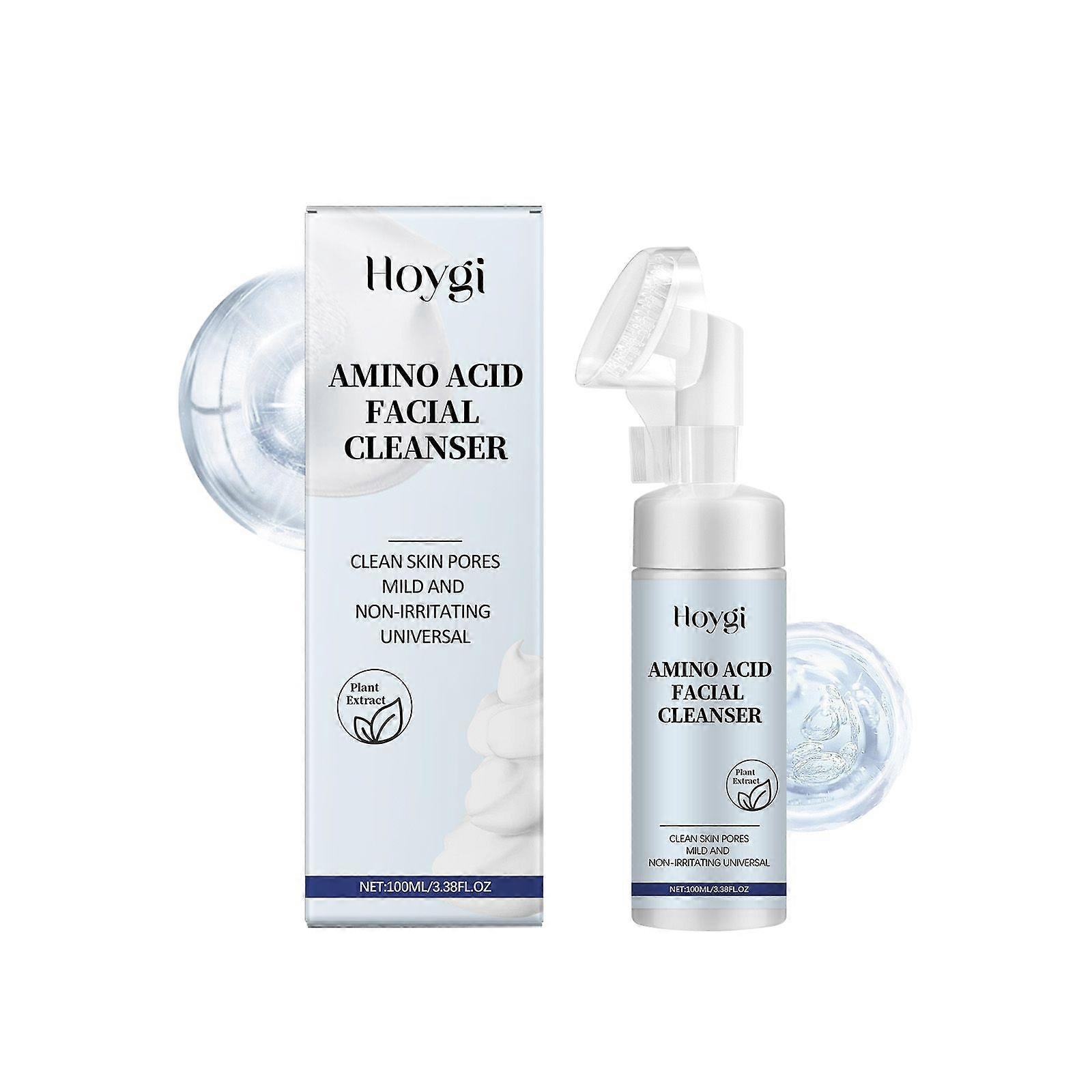 Hoygi Mild Foam Facial Cleanser Cleansing Facial Skin Moisturizing, Hydrating And Oil Controlling Refreshing Moisturizing Facial Cleanser