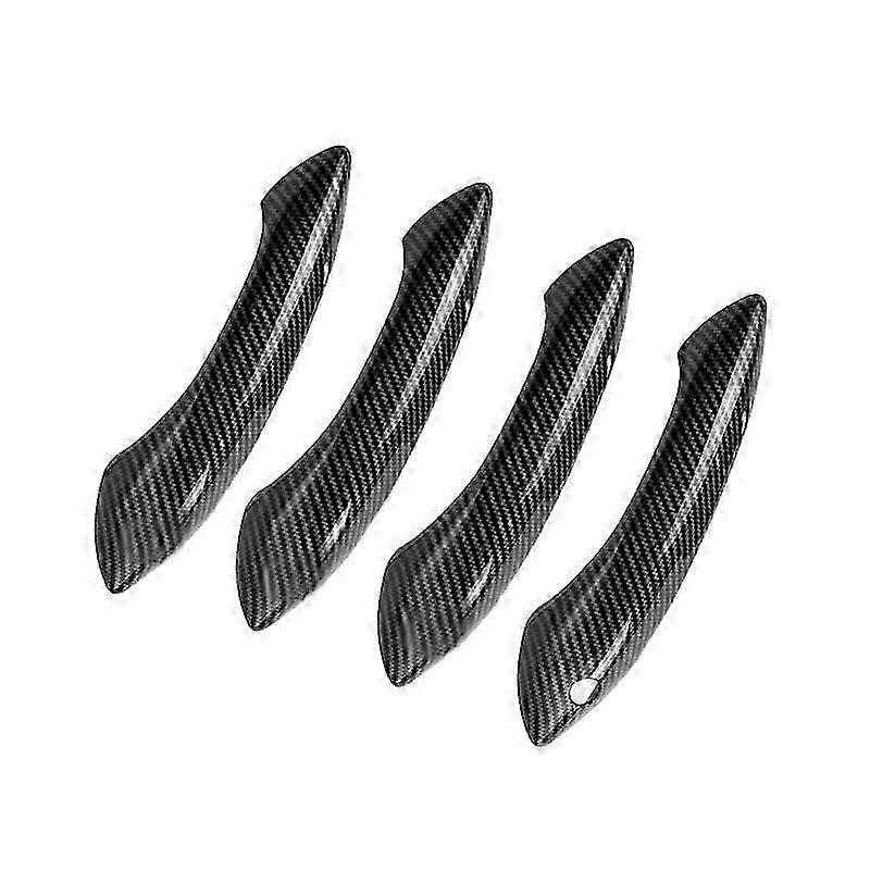 Carbon Fiber Outside Door Handle Protector for 5 6 7 Series F06 F07 F12 F13