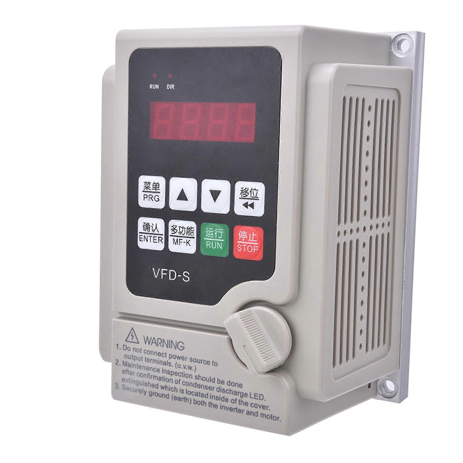 110V Frequency Converter Single-Phase Input 3-Phase Output VFD Frequency Inverter2.2KW
