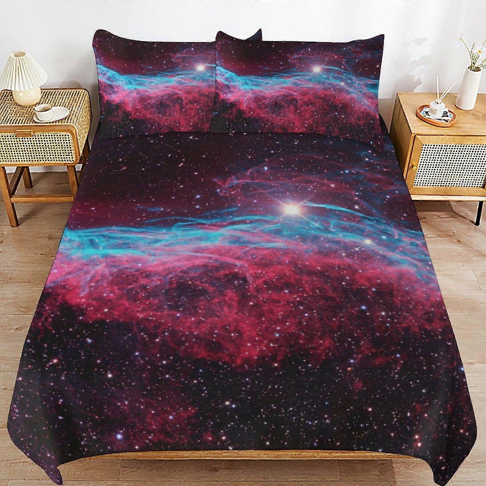 u414 Rebels of the Cosmos Light Feel Soft Touch Consistent Fabric Smooth Sleep Layer Duvet Cover Sets Comfort Kit n414
