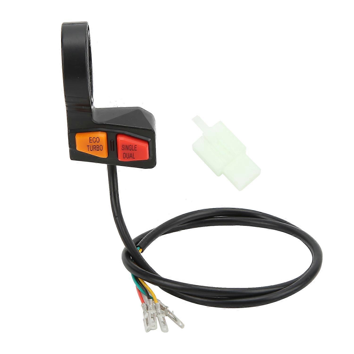 Handlebar Control Switch Low High Speed Single Dual Drive Eco Turbo Mode for ATV Scooter Electric Mo