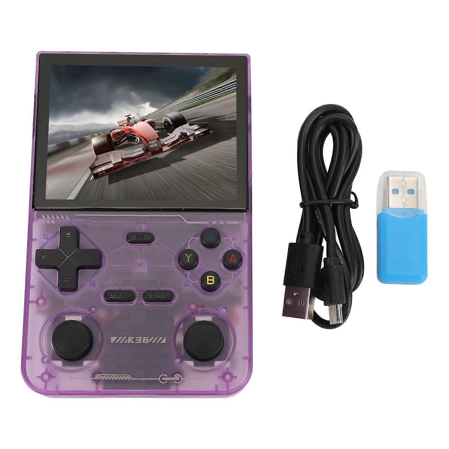 Retro Handheld Game Console 3.5inch 640x480 Screen Dual Joystick 3500mAh Handheld Game Player for Le
