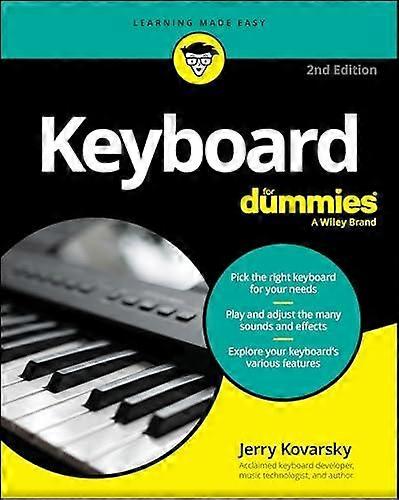 Keyboard For Dummies by Jerry Kovarsky Paperback