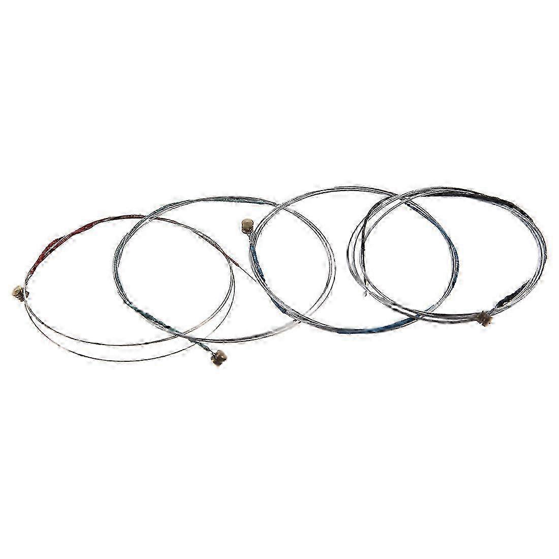 New Set of 4/4 Violin Bowstrings (G-D-A-E Strings) for Strings Replacement