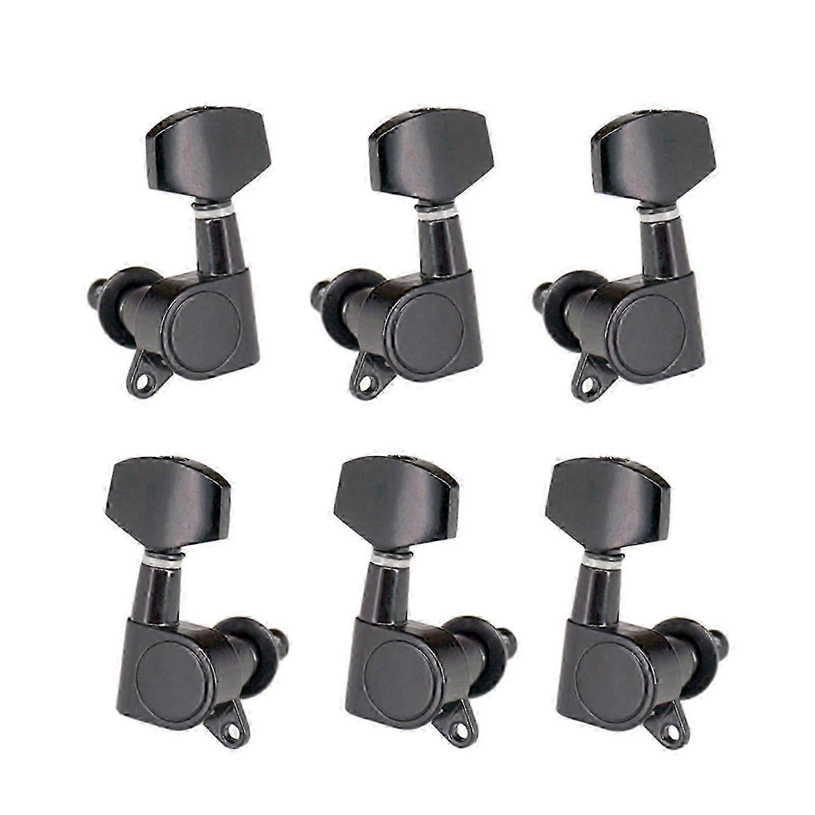 2025 Latest Model  6pcs Guitar String Pegs Locking Tuners 3L3R Tuning Pegs String Tuners E