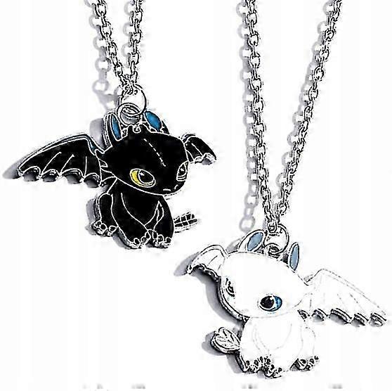 Two Dragons 2in1 Bff Dragon Necklaces For Friends