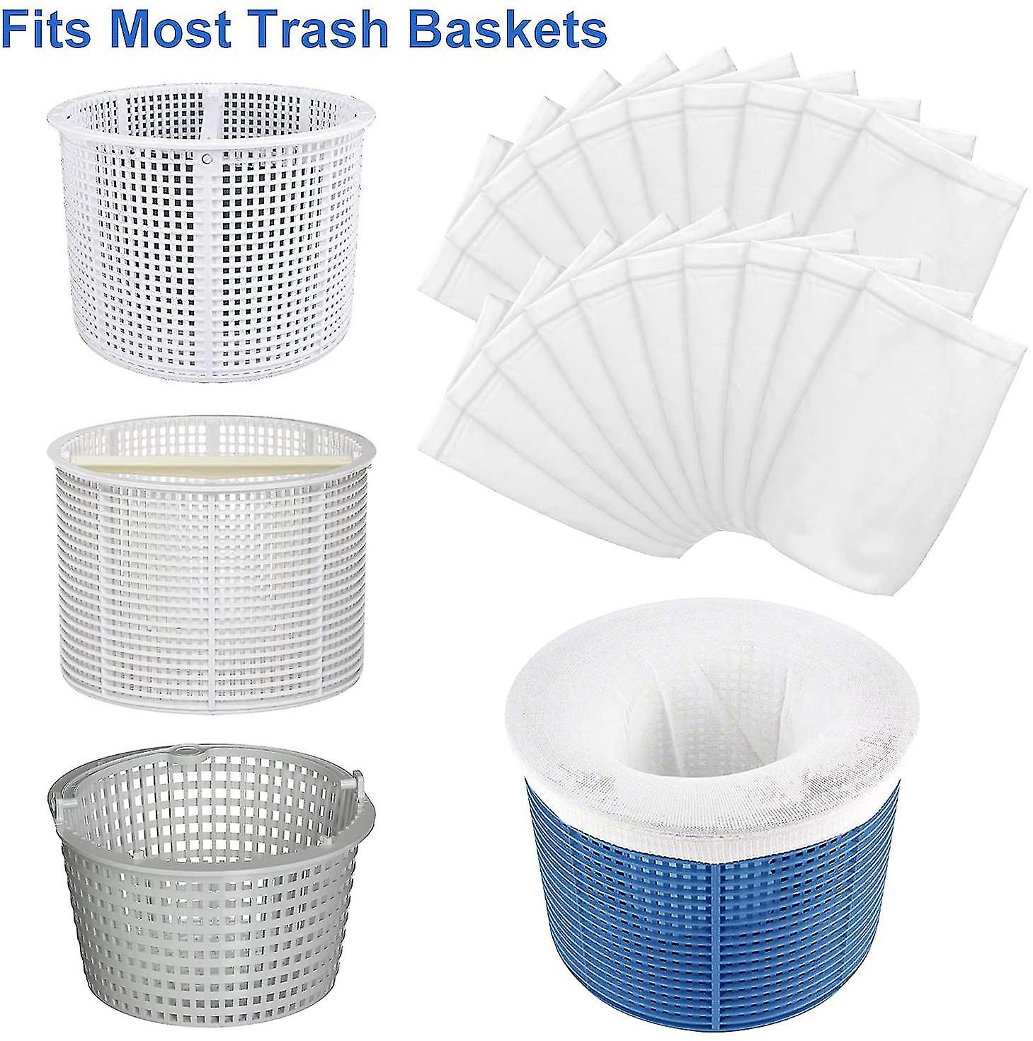 20 Pack Pool Skimmer Socks, Reusable And Super Elastic Skimmer Socks