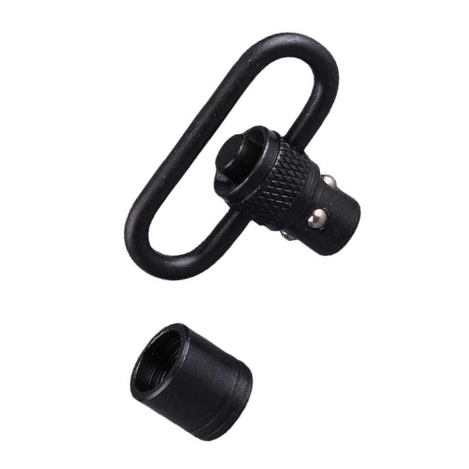 Quick Detachable Slings Swivels Mount Rings Push Button Quickly Release Slings Swivels Mount Knurled Slings Buckle Multicolor