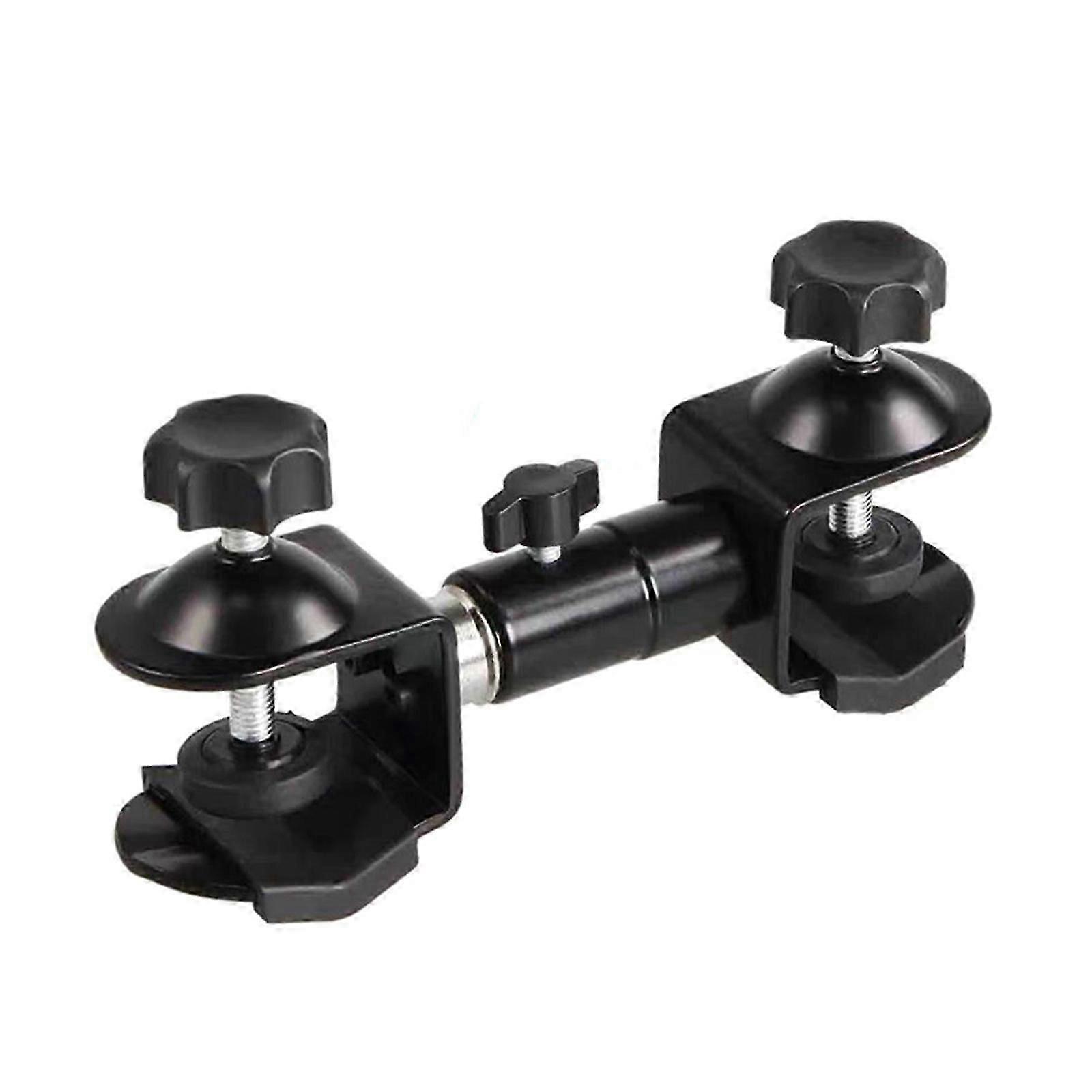 Double Headed U-clamp Camera Tripod Umbrella Fixing Clip Mount Stand Waterproof Photography Tripod Camera SLR Accessory