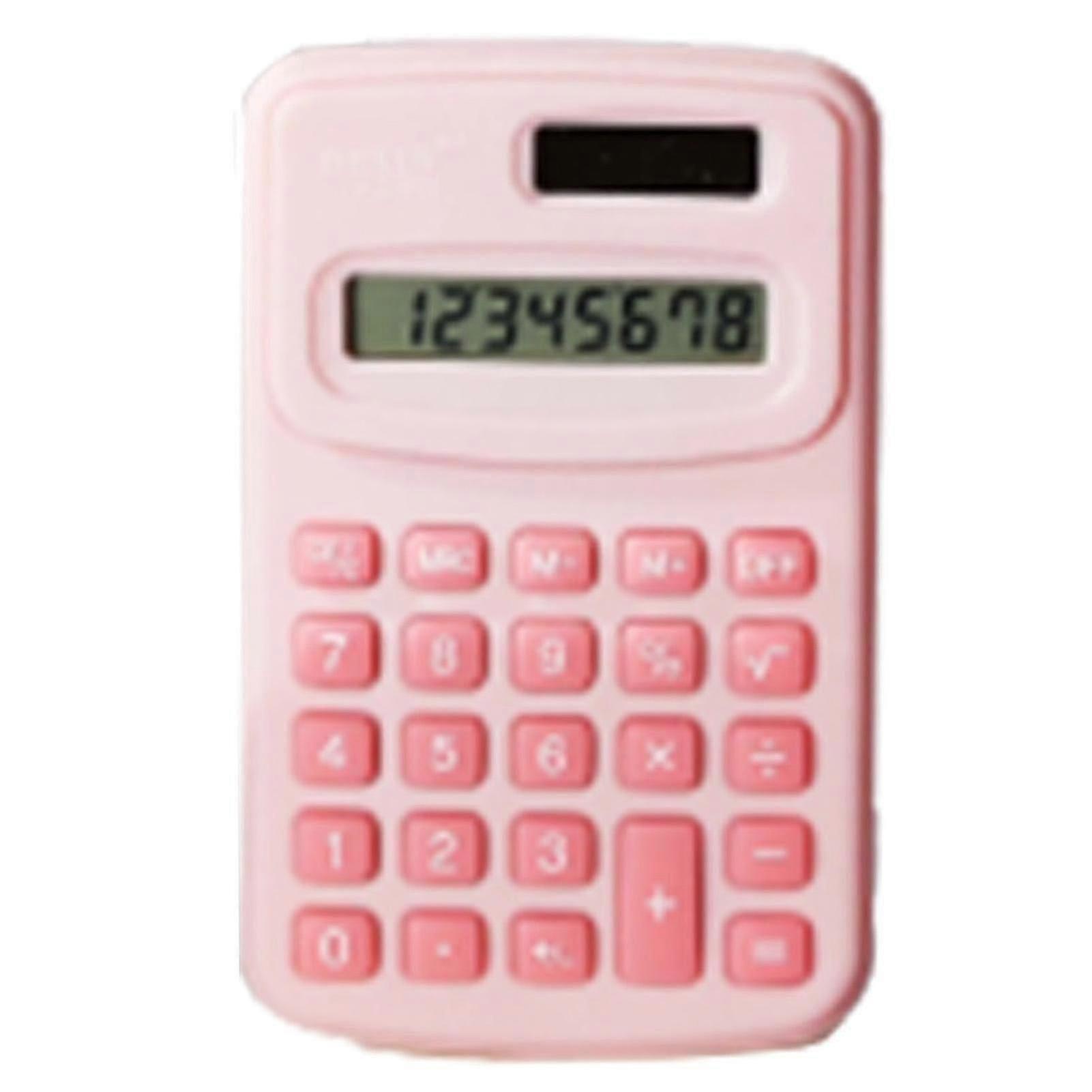 Simple Design Basic Calculator Colorful Portable Electronic Calculator For Office Home And School