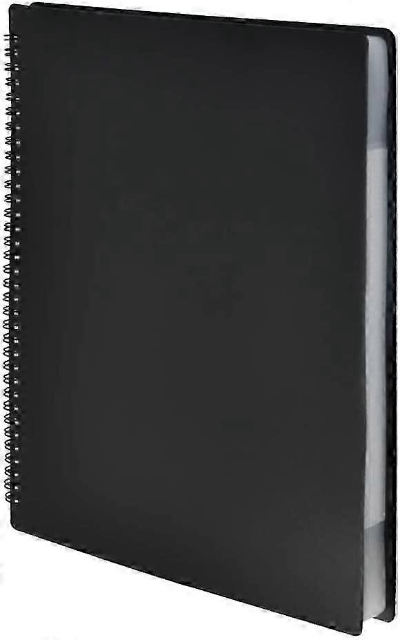 A4 Sheet Music Organizer, Simple Spiral Folder 30