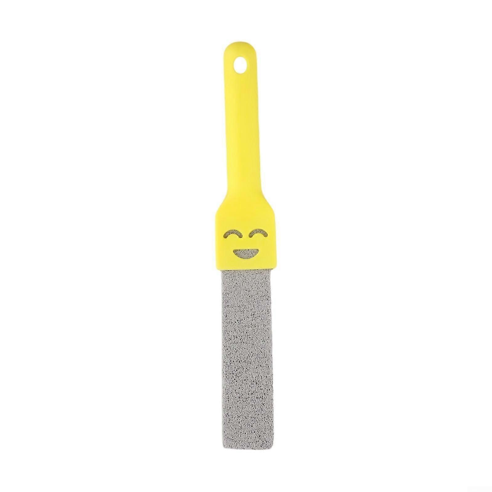 Natural Pumice Stone Toilet Cleaner With Handle For Rust Scale And Yellow Stains Compatible With Toilets Sinks Bathtubs