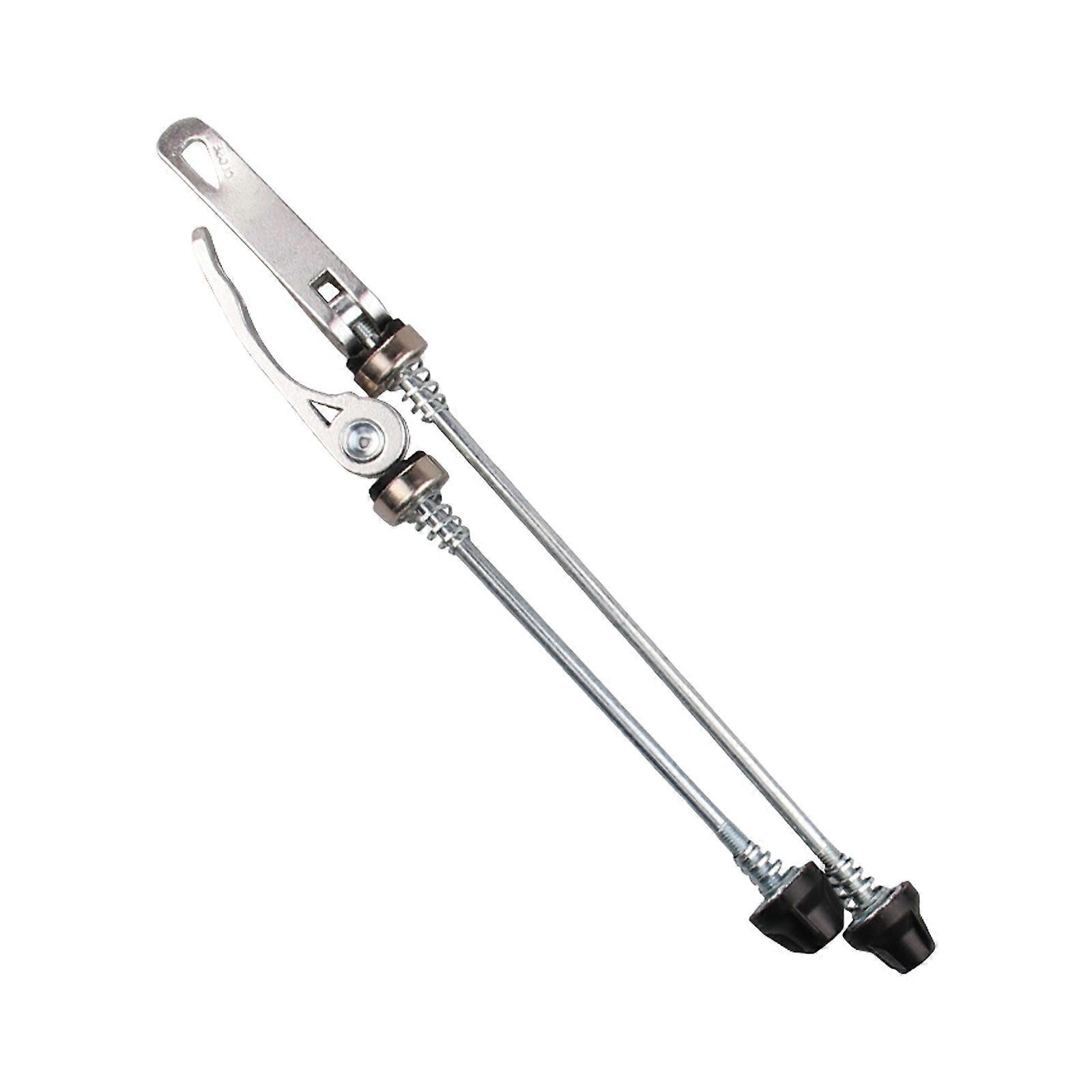 2pack Versatiles Quickly Release Skewers Easyly Install and Remove Skewers Mountain Biking Equipment  silver