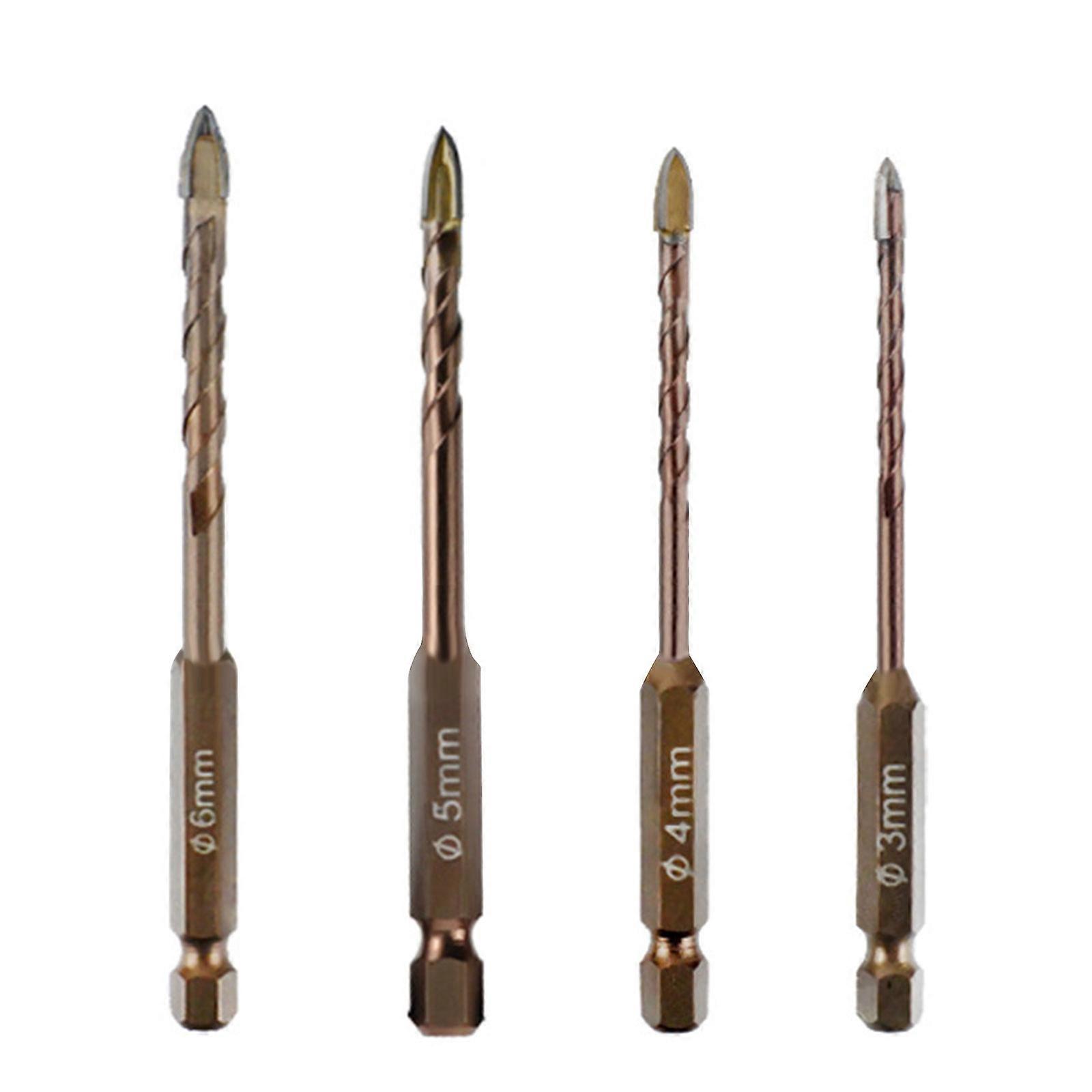Hexagonal Grip Drill Bit Collection Alloy Steel Twist Drill Bit For Professional Contractors And DIY Tasks Multicolor