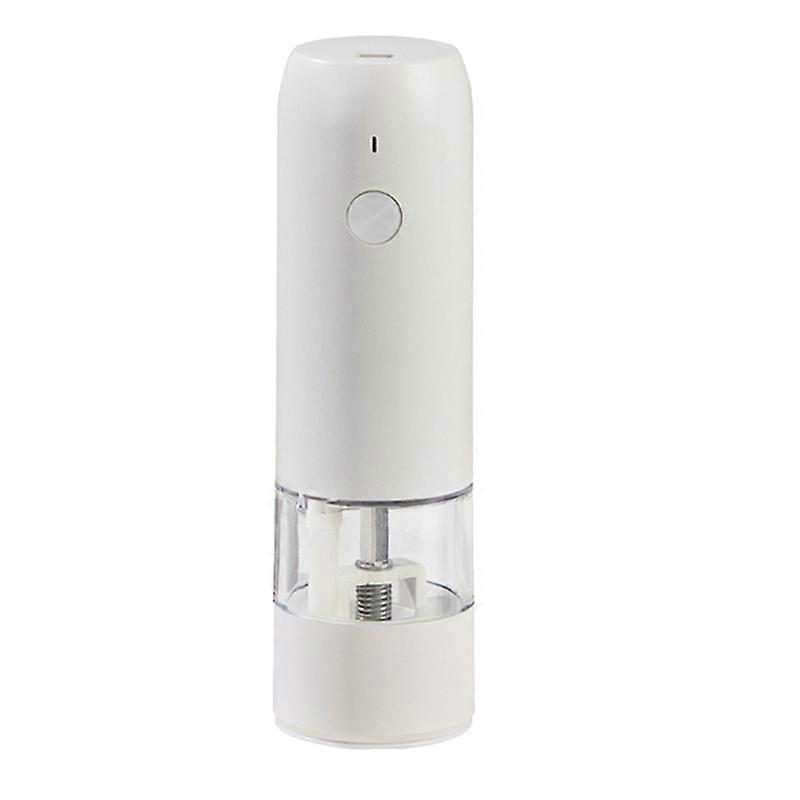Electric Automatic Mill Pepper and Salt Grinder Grinder Mill(White)