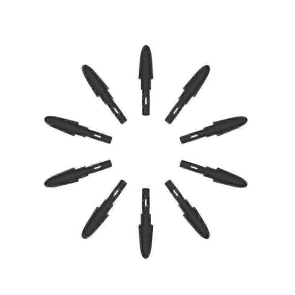 10pcs Wear-resistant Replacement Pen Nibs for VEIKK A50 & A15 - Battery-free Stylus (P002)
