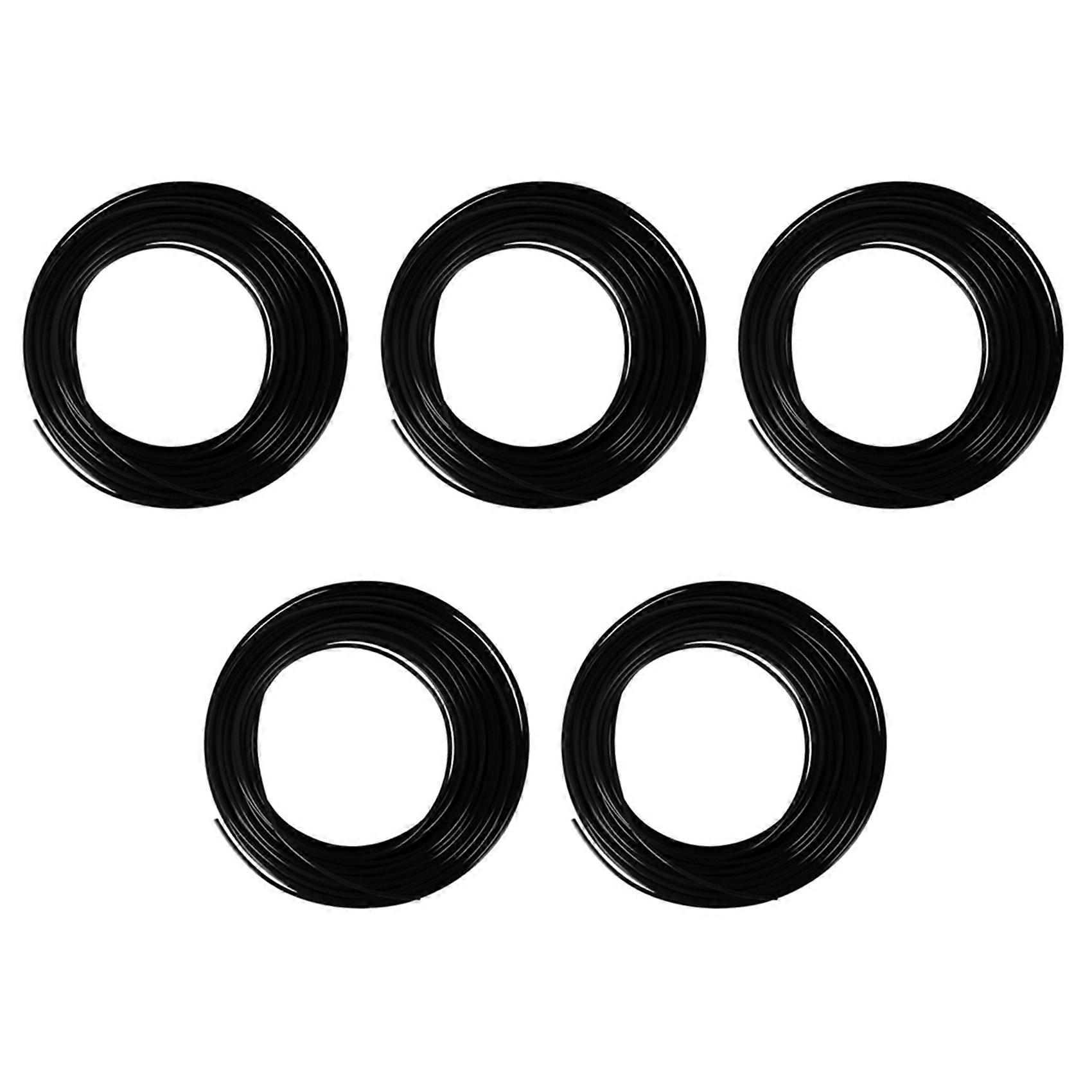 5X 3D Printer Pen Filament 1.75mm PLA 10m(Black PLA)