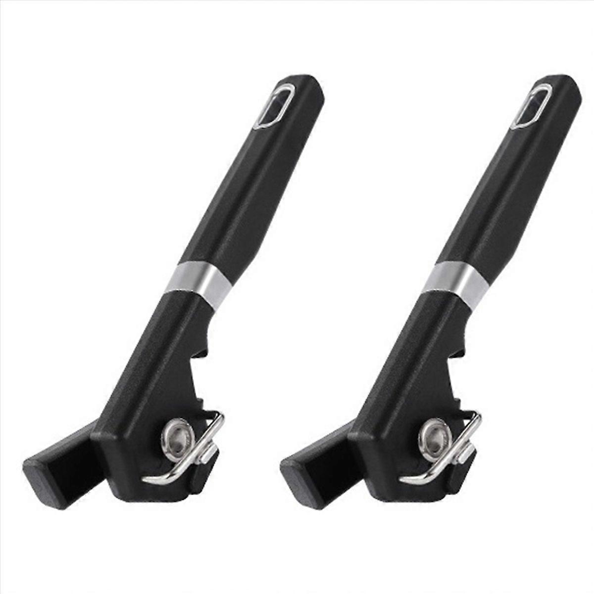 2 in 1 Safety Can Opener Manual Edge Opener, with Magnet Side Cut