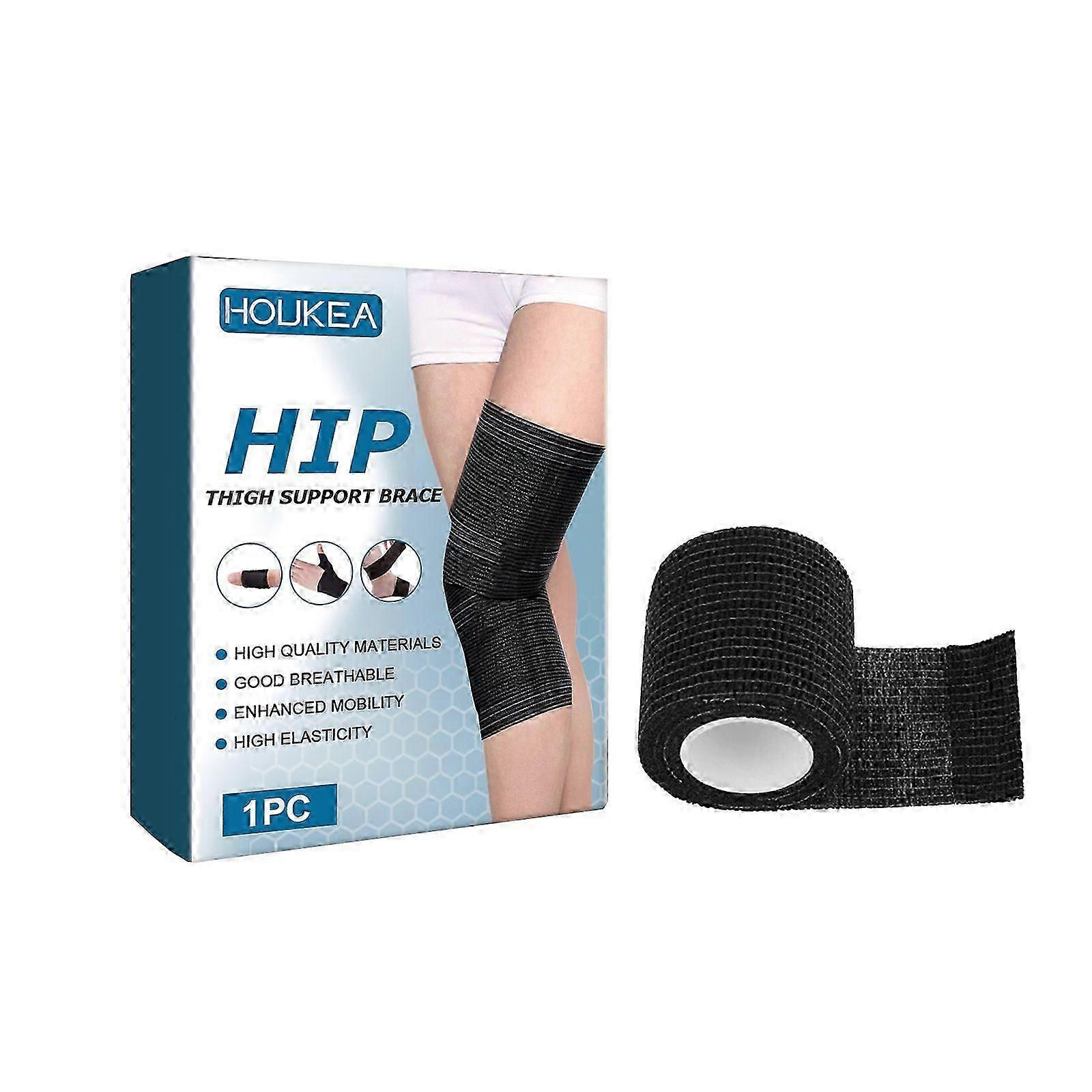 Adjustable Breathable Hip Thigh Support Brace for Joint Protection & Enhanced Mobility