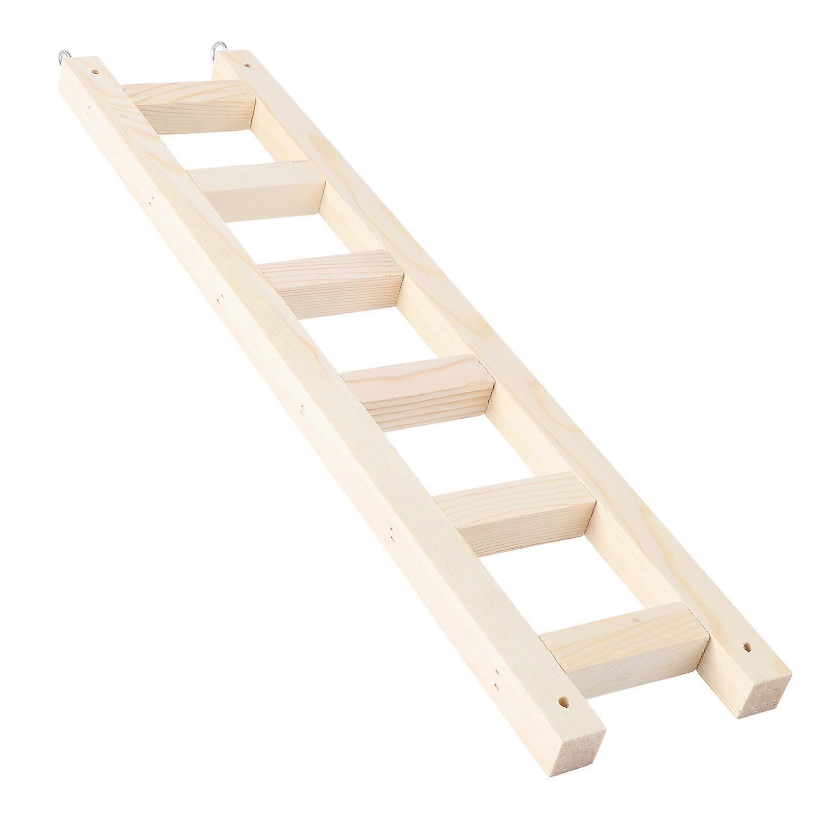 Silver Plastic Parrot Training Ladder for Pet Use with Climbing Design 1Pc