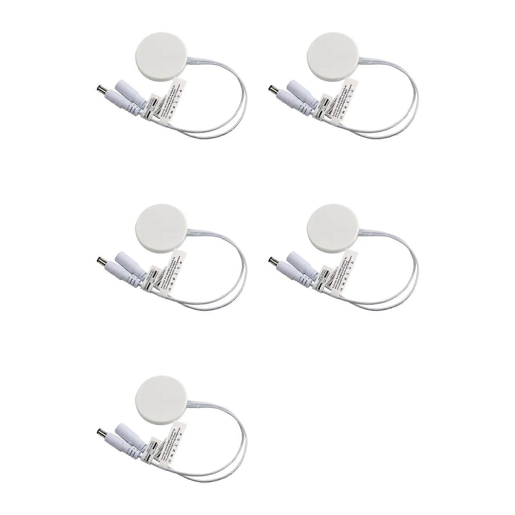 5X Wood Panel LED Touch Sensor Dimmer Switch Hidden Switch Touch Switch for LED Strip White