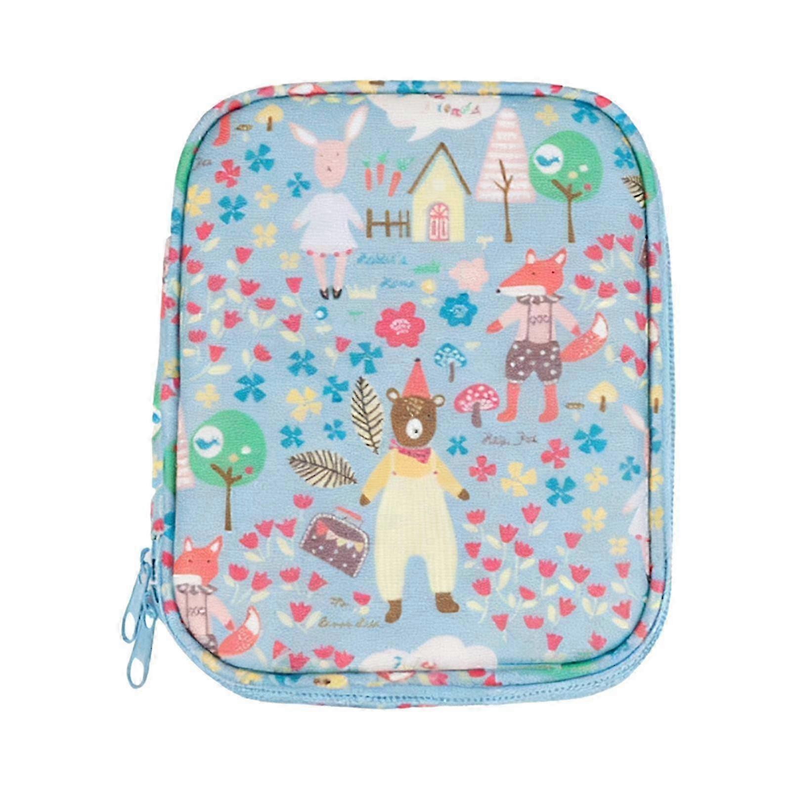 Crochet Hook Case Storage Bag with Web Pocket Lightweight Holder Organizer