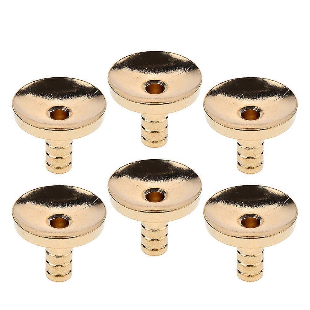 Backflow Incense Holder for Home Decor Aromatherapy 6Pcs Brass Set