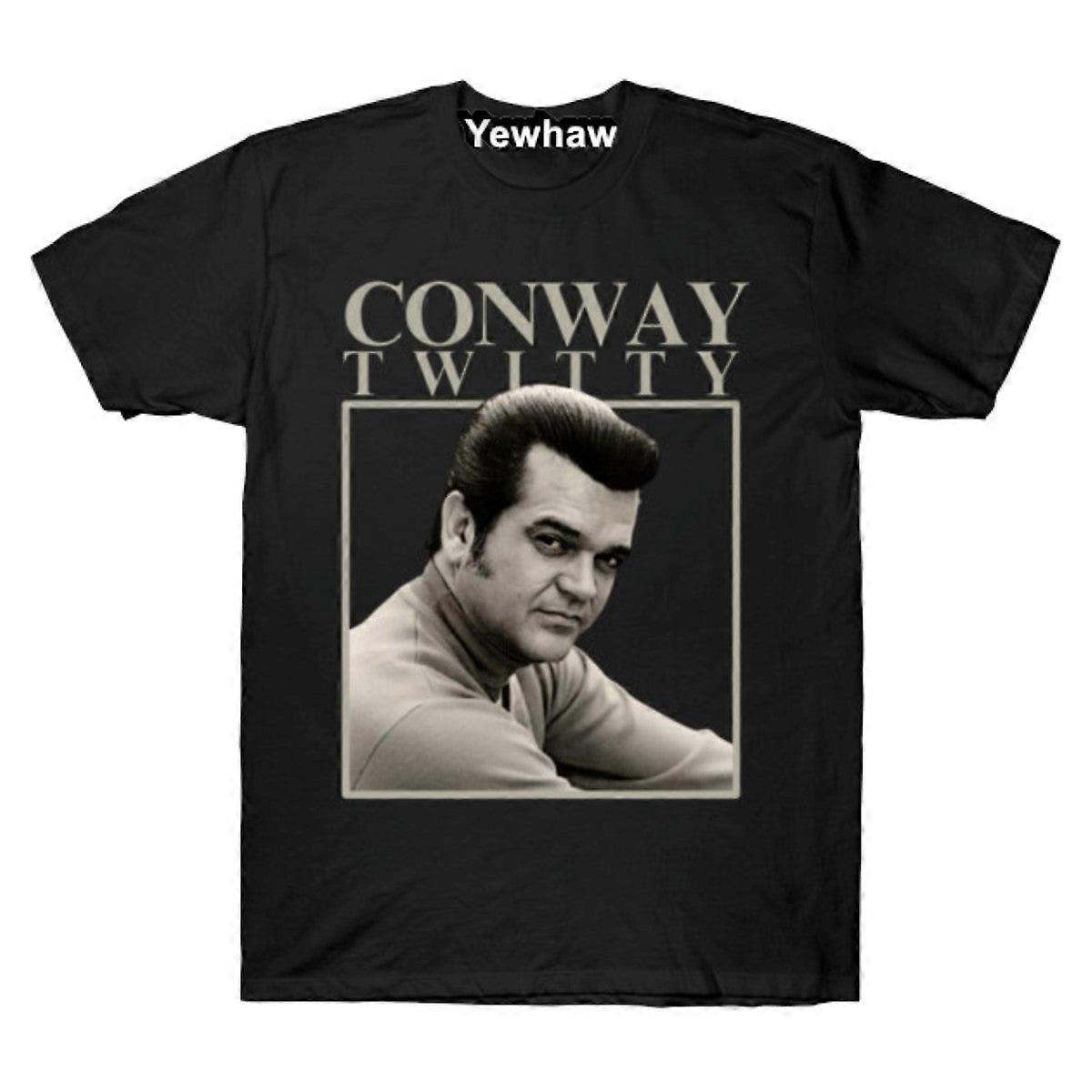 Tričko Conway Twitty / Retro 70. léta s designem