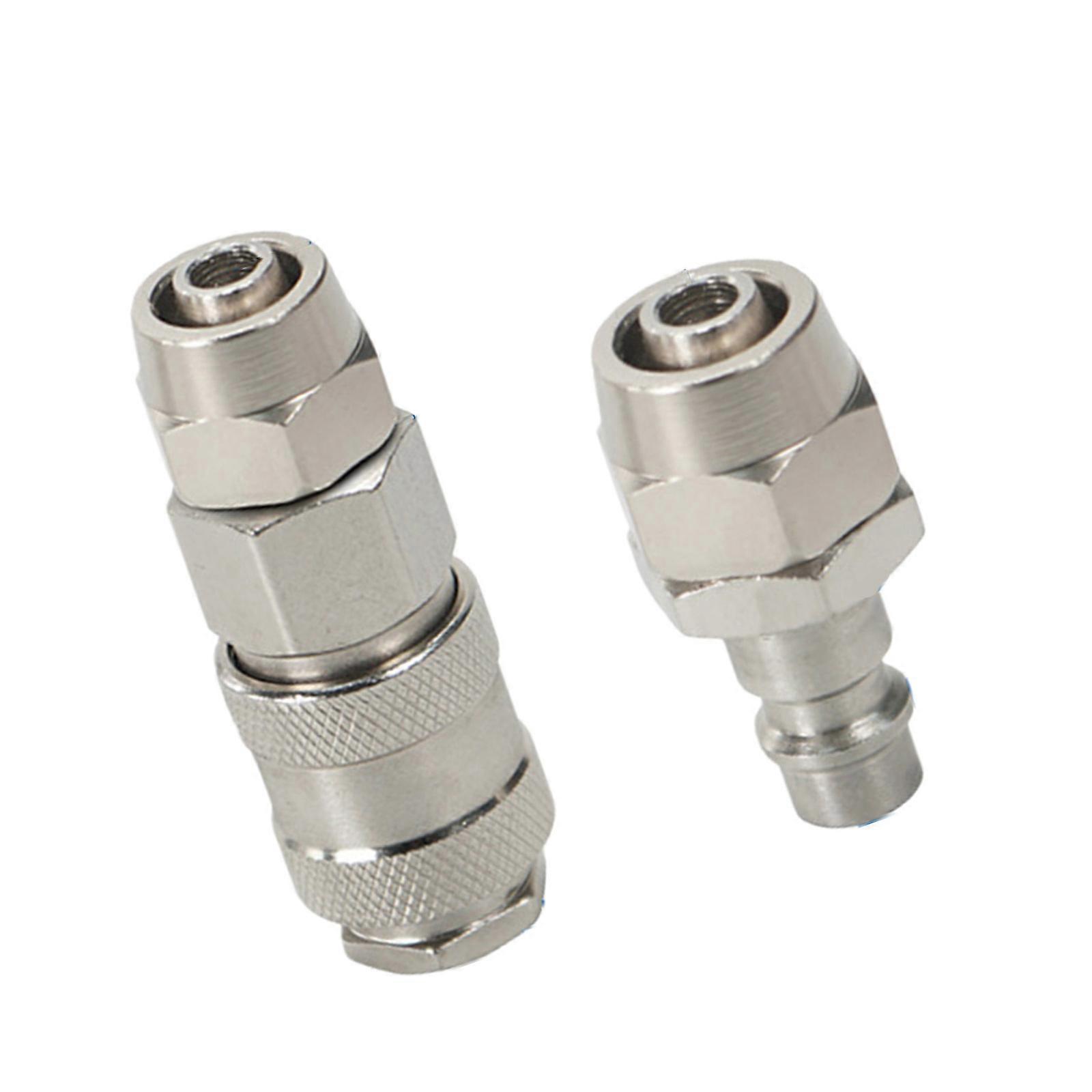 Fast Connect Pneumatic Coupler Quick Coupling Connector Coupler Quick Release Fitting For Air Compressor Enduring Multicolor