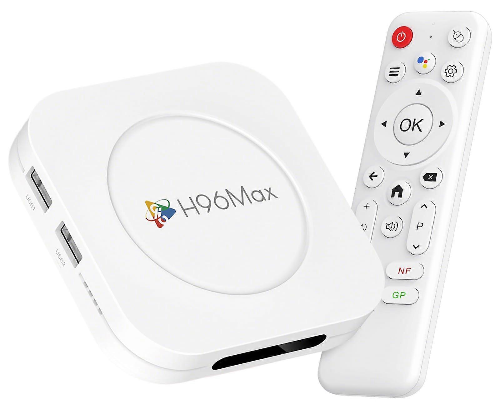 M1 Plus 14.0 TV Box 2025 4K, 2GB RAM 16GB ROM, Voice Control, WiFi 6 2.4G/5G, BT 5.4, HDR10, Quad Core A53