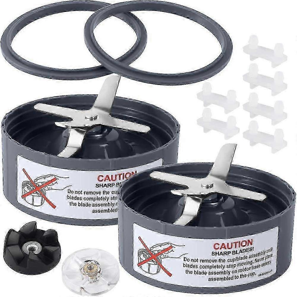 NutriBullet 600W & Pro 900W Replacement Extractor Blades, 2-Pack with