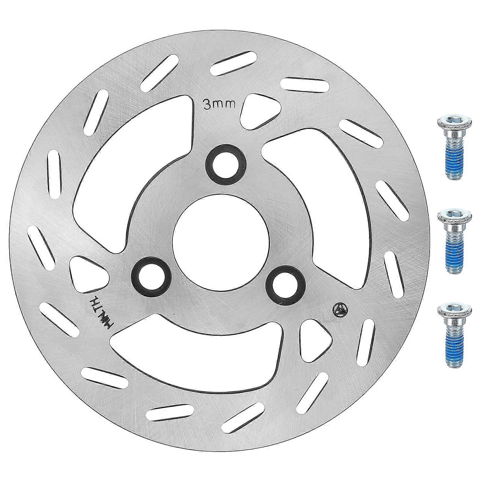 Motorcycle Brake Disc Metal Disc Brake Replacement 4Pcs for Enhanced Performance