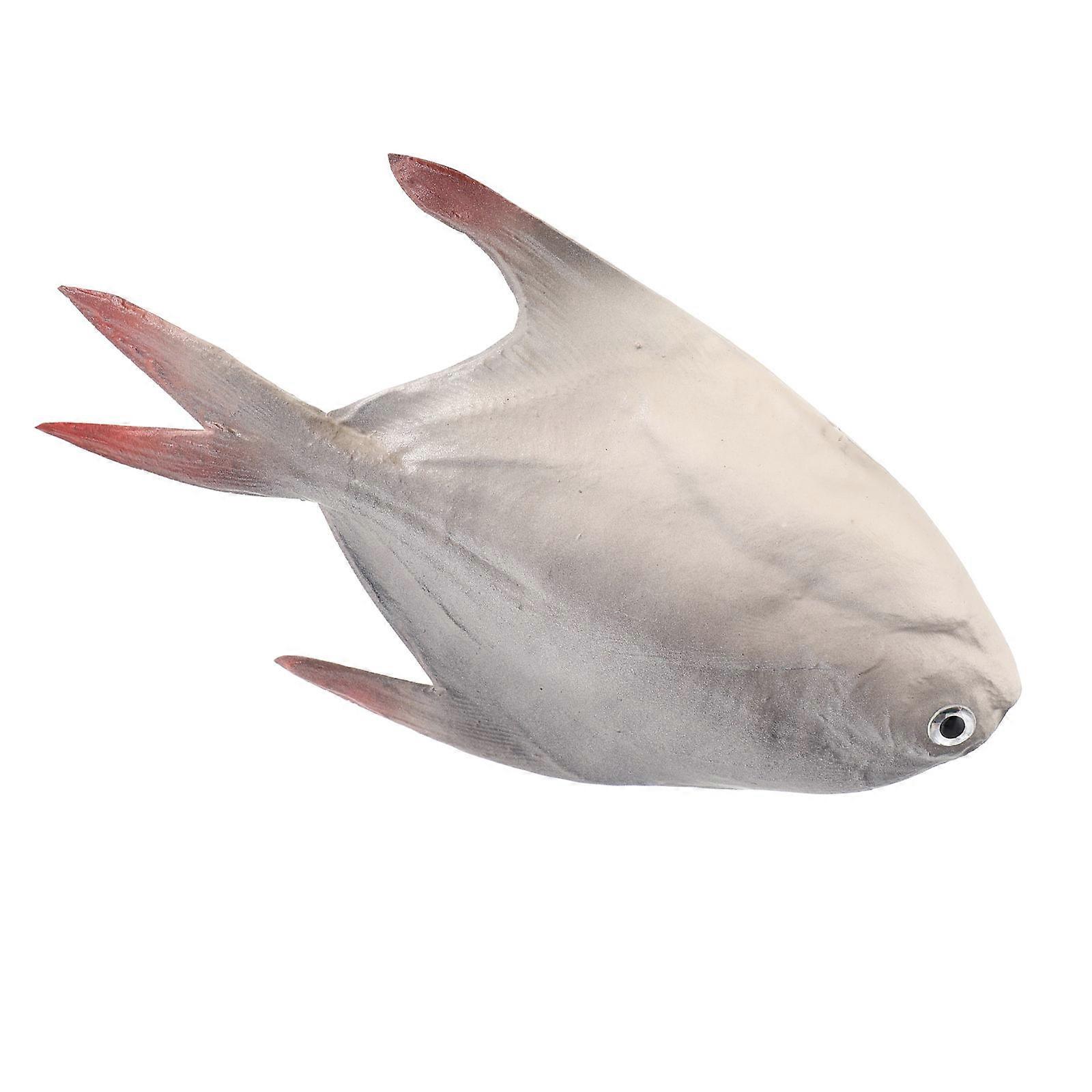 Grey Artificial Fish Models Realistic Fish Model for Kitchen Prop