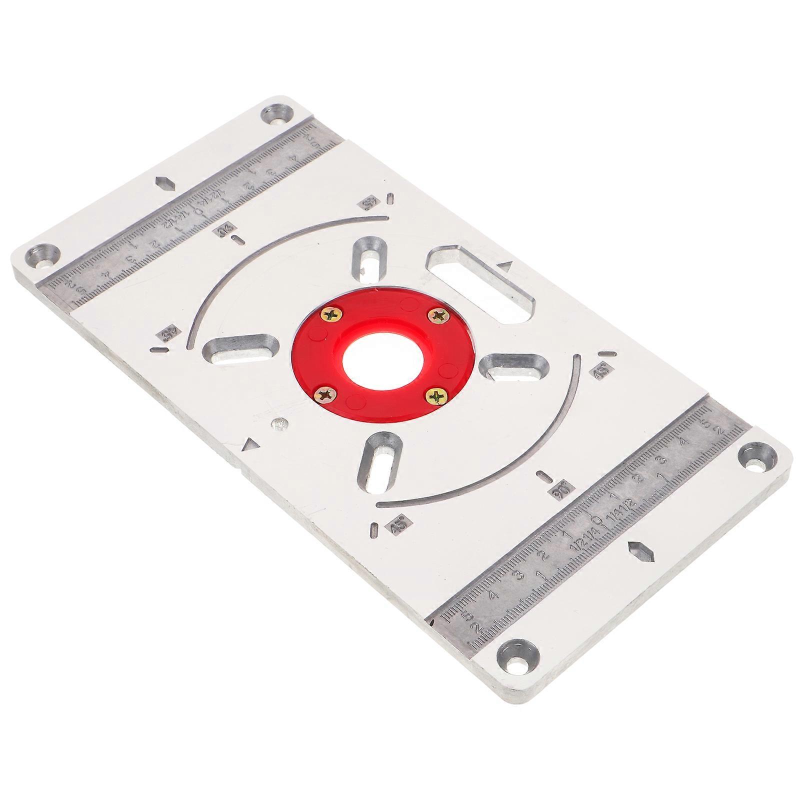Router Table Insert Plate for Woodworking Router Accessory One Set
