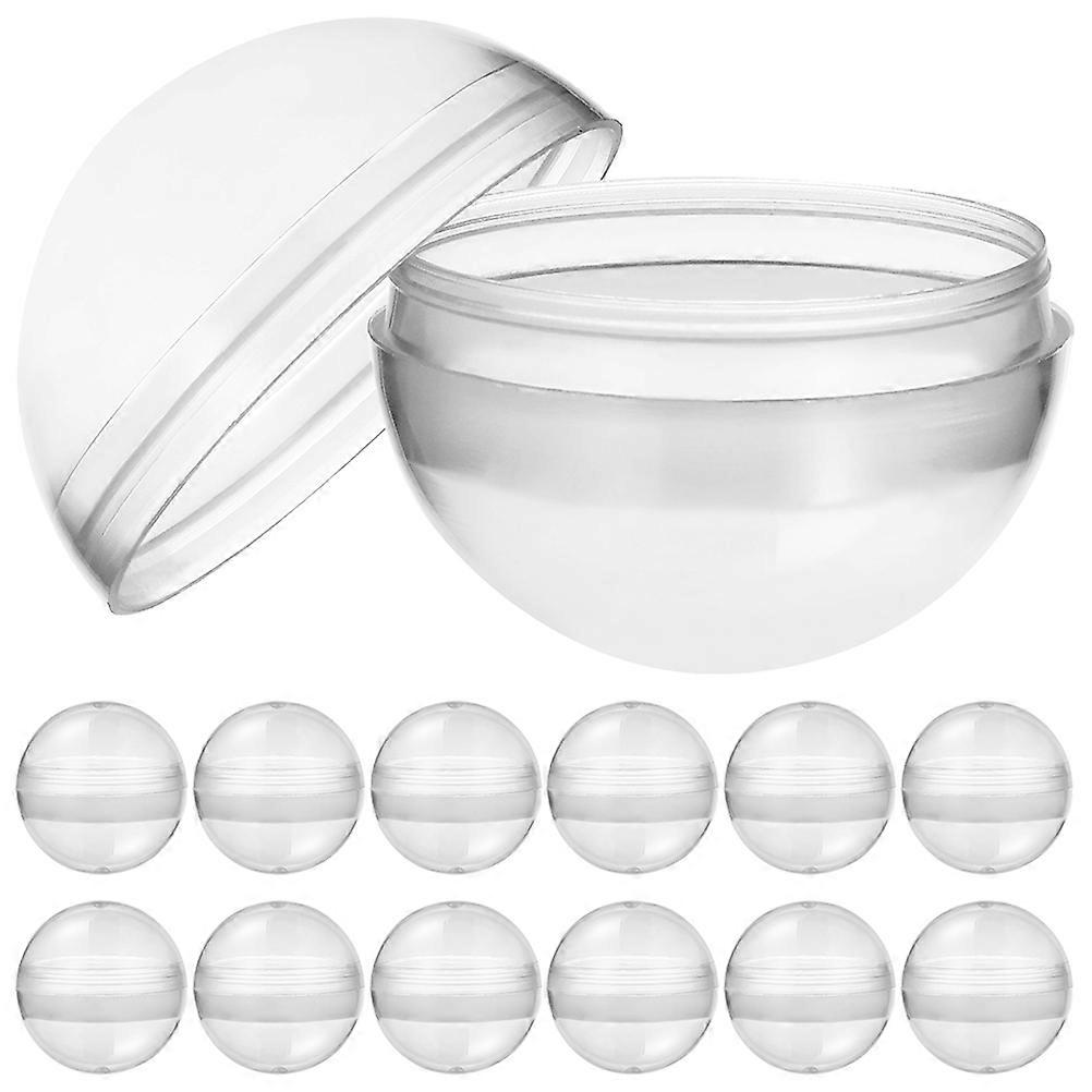 Transparent Vending Machine Round Capsules for Storage Use 100Pcs Balls
