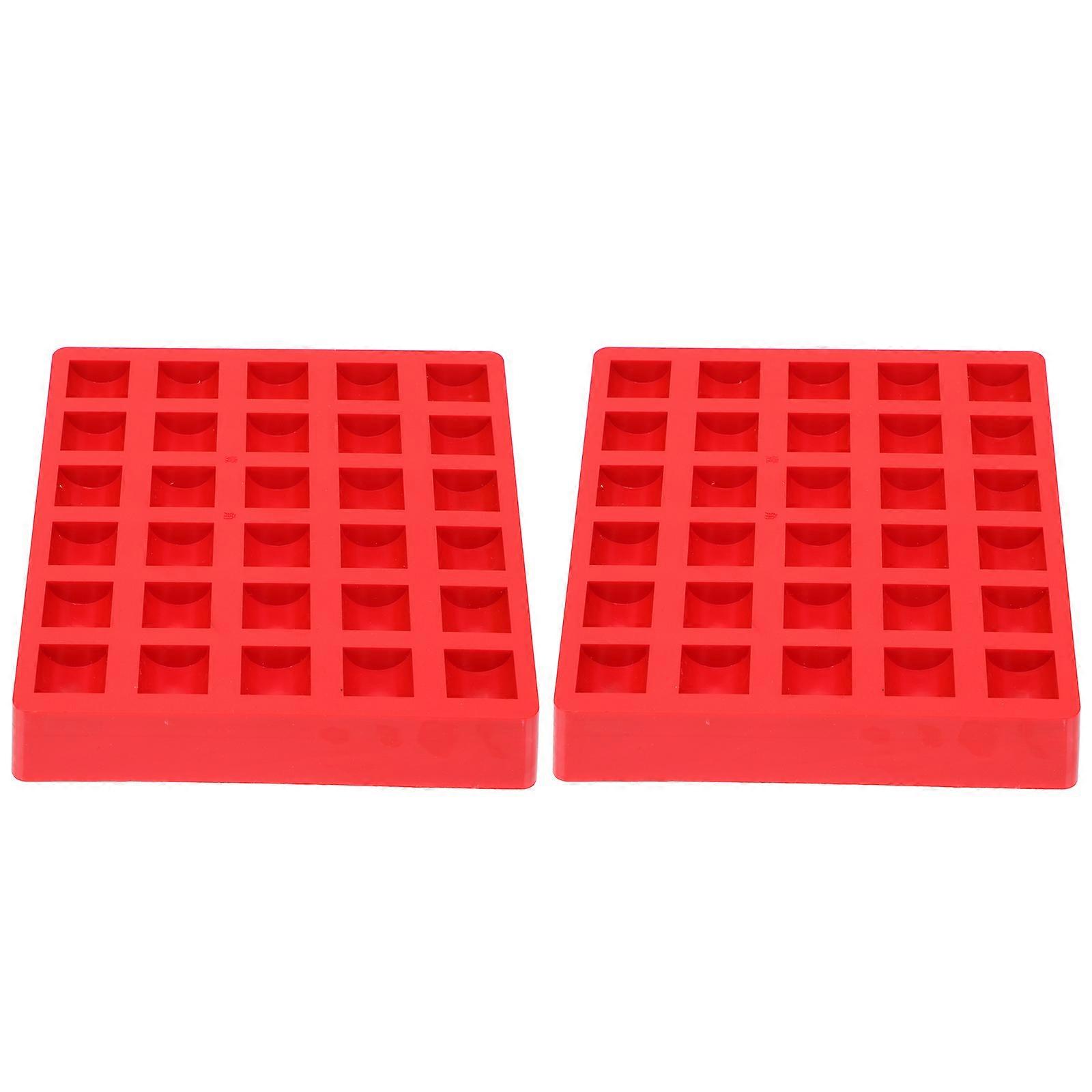 Portable Red Coin Box Made of ABS Material for Storage Suitable for Most Coins