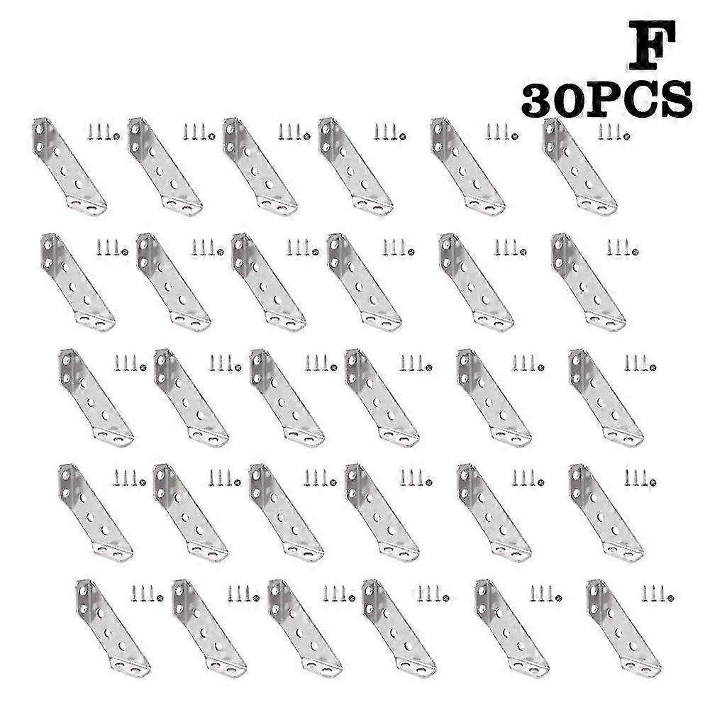 Stainless Steel Corner Code Angle Fasten Connector Furniture Triangle Support 2025