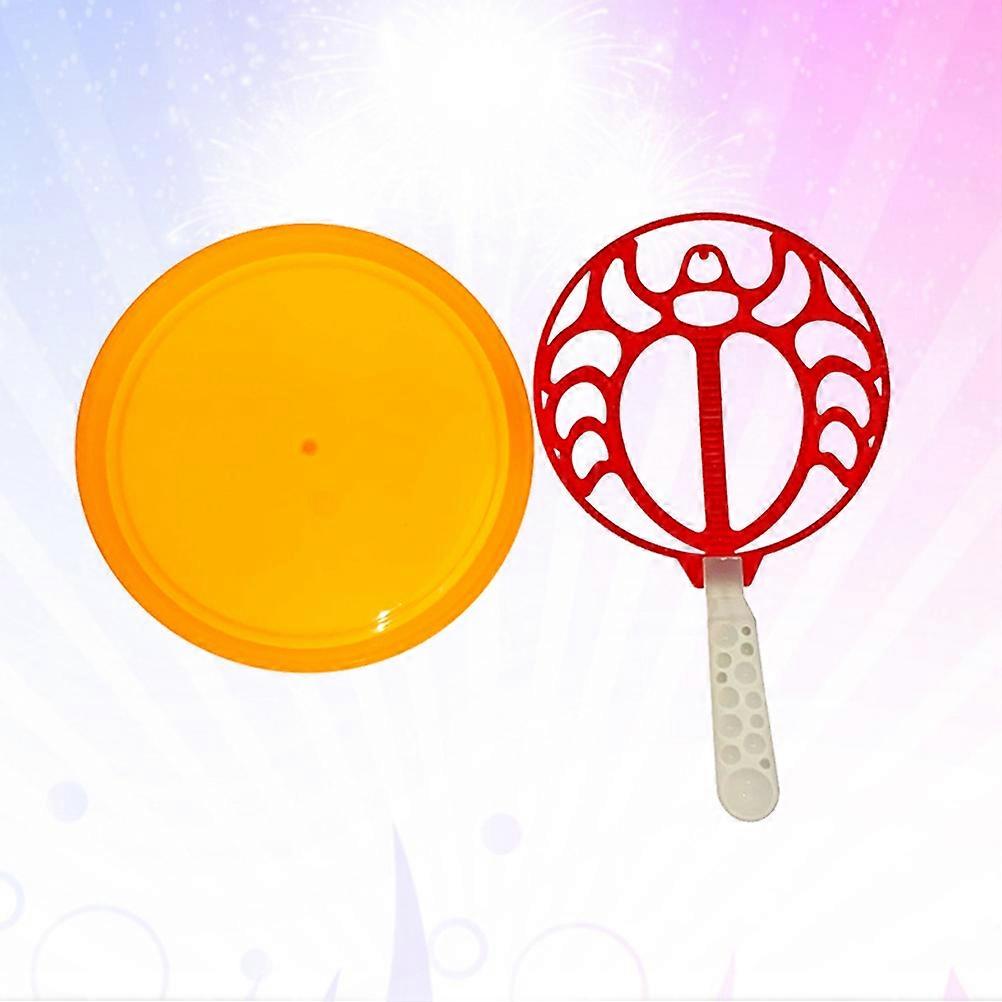 Blowing Bubble Tools Children Outdoor Bubble Blower Jumbo Set Cartoon Crab Shape