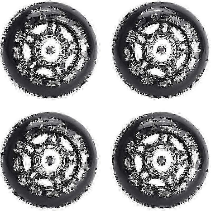2025 4 Pack 70mm Inline Skate Wheels with Bearings for Skating
