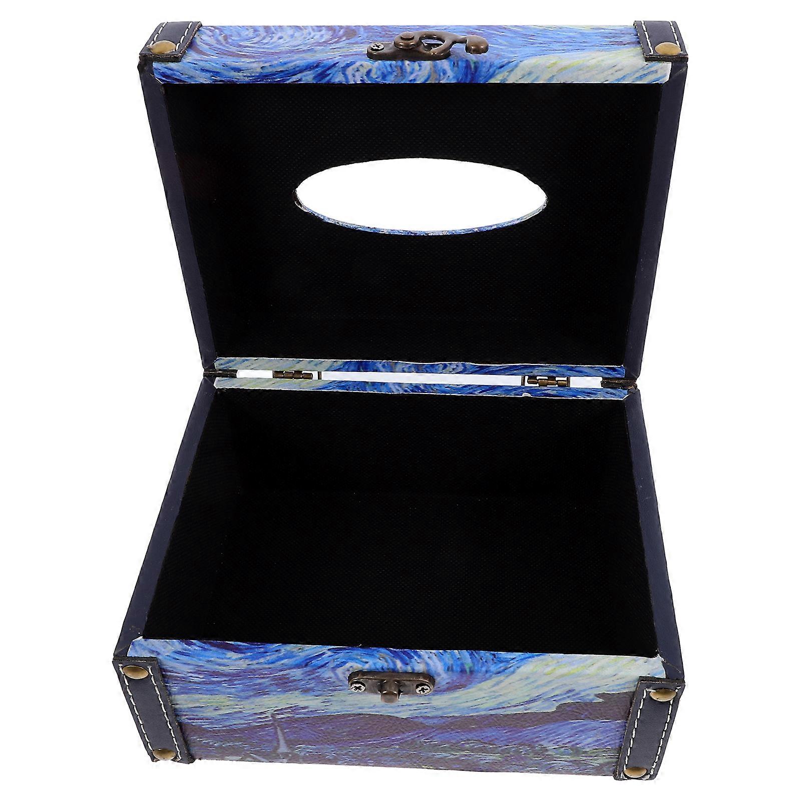 Multi Napkin Dispenser Rectangular Tissue Box Holder For Kitchen 18.00X13.50X9.50CM Wastage Prevention 2Pcs