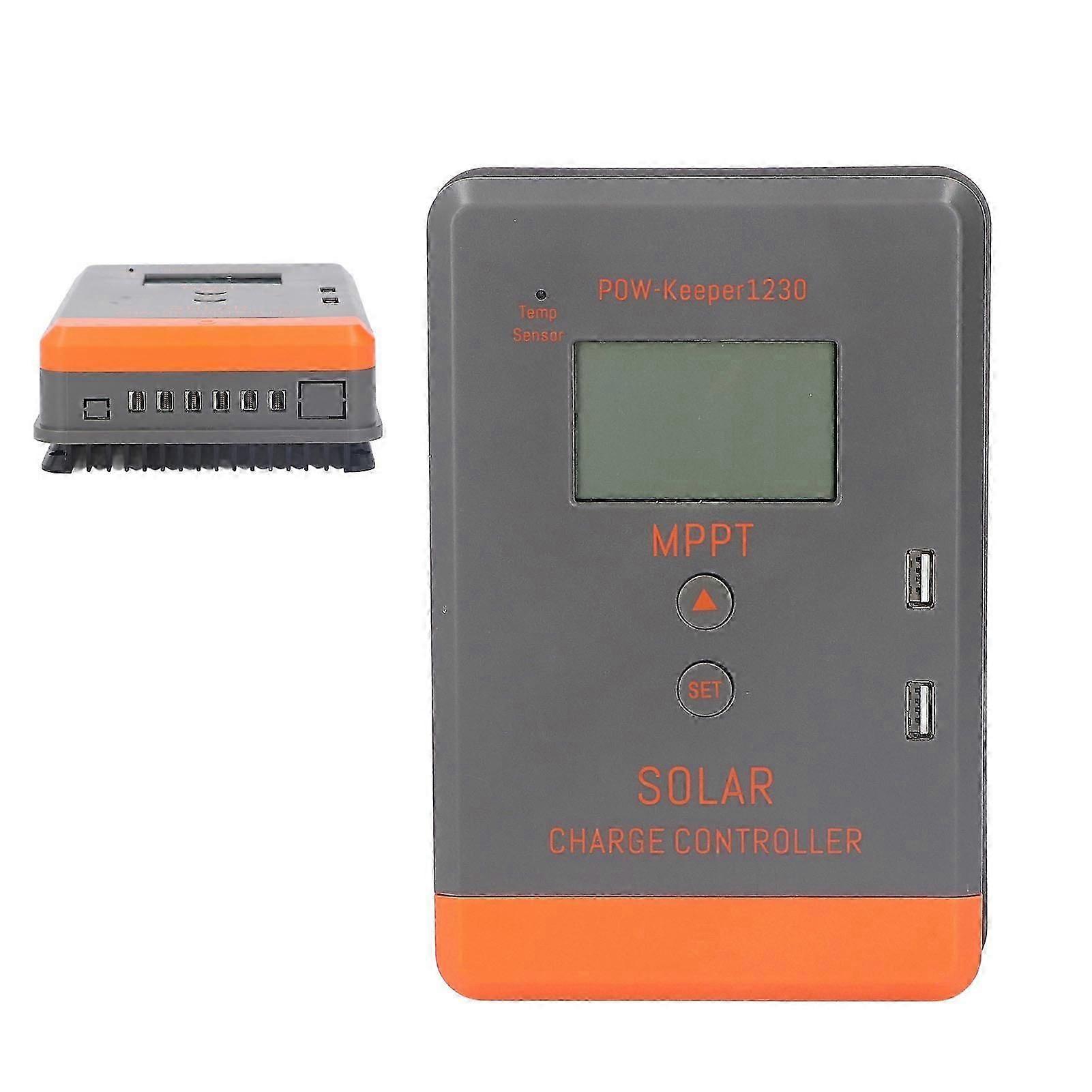 MPPT Charge Controller Solar Panel PV Discharge Multi Protection 30A 12V 24V Automatic