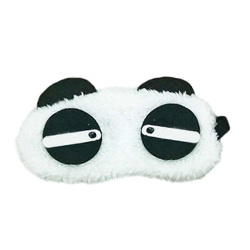 Cute Panda Sleep Mask with Adjustable Strap for Travel and Effective Light Blocking