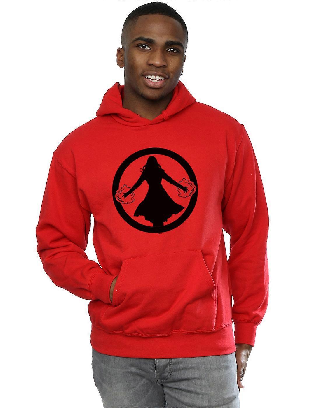 Marvel men ' s Scarlet Witch symbol Hettegenser