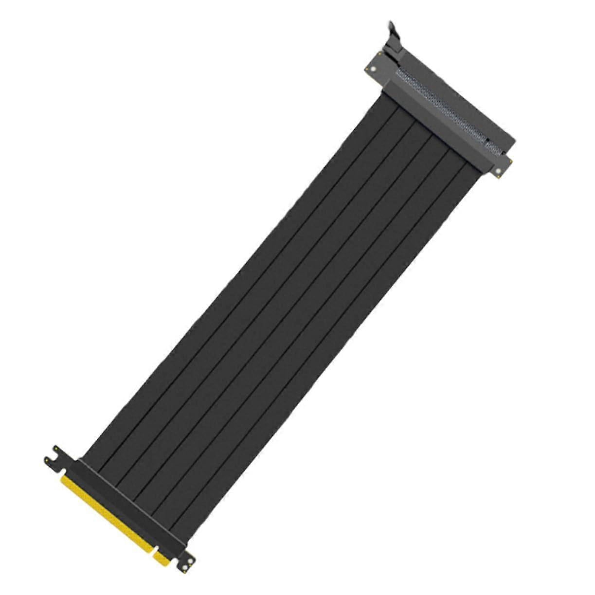 PCIe Riser Cable GPU Extension with  Shielding for Stable Signal and Flexible Vertical Mount