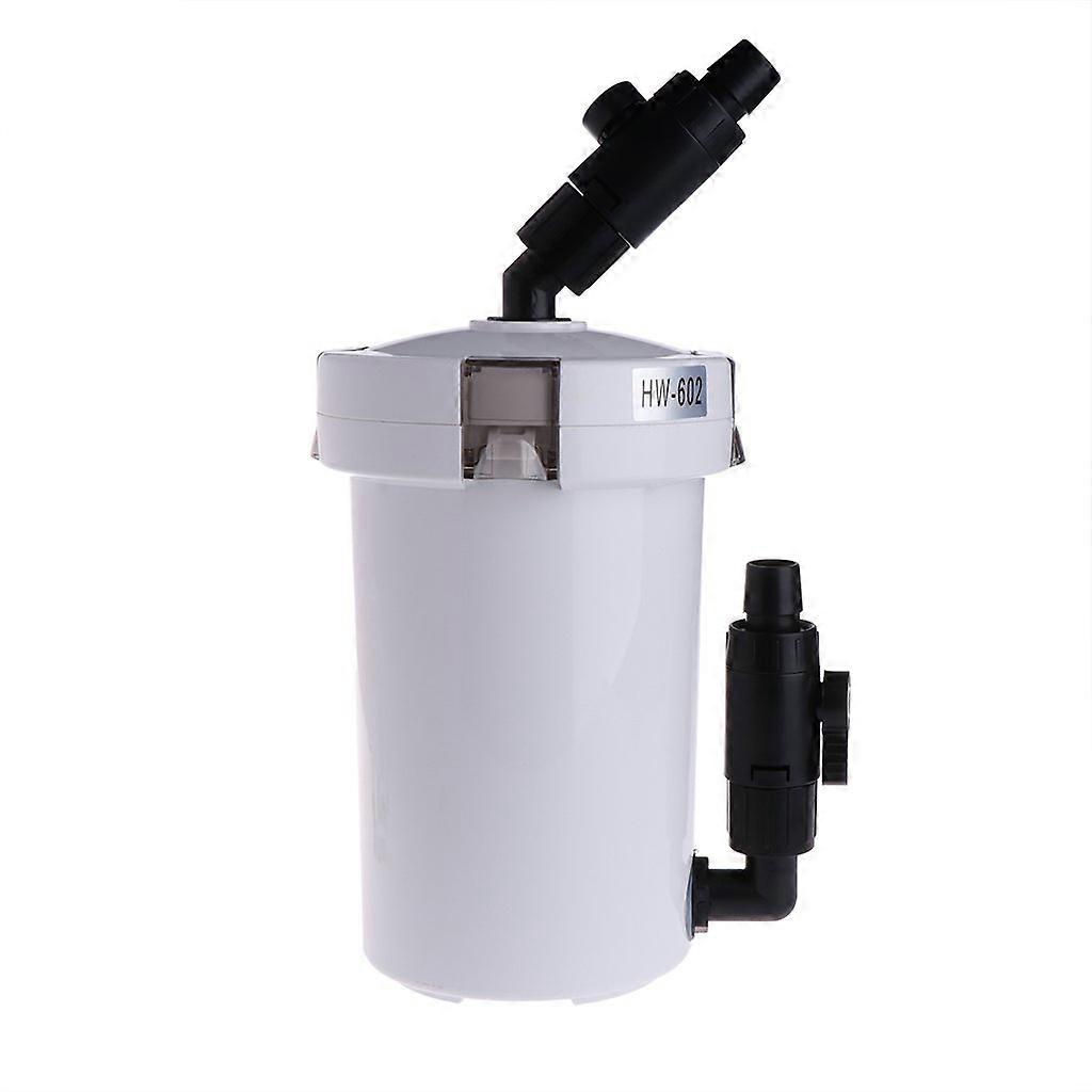 Aquarium Filter Bucket with Easy Hose Connection for Small Fish Pond Circulating Pump