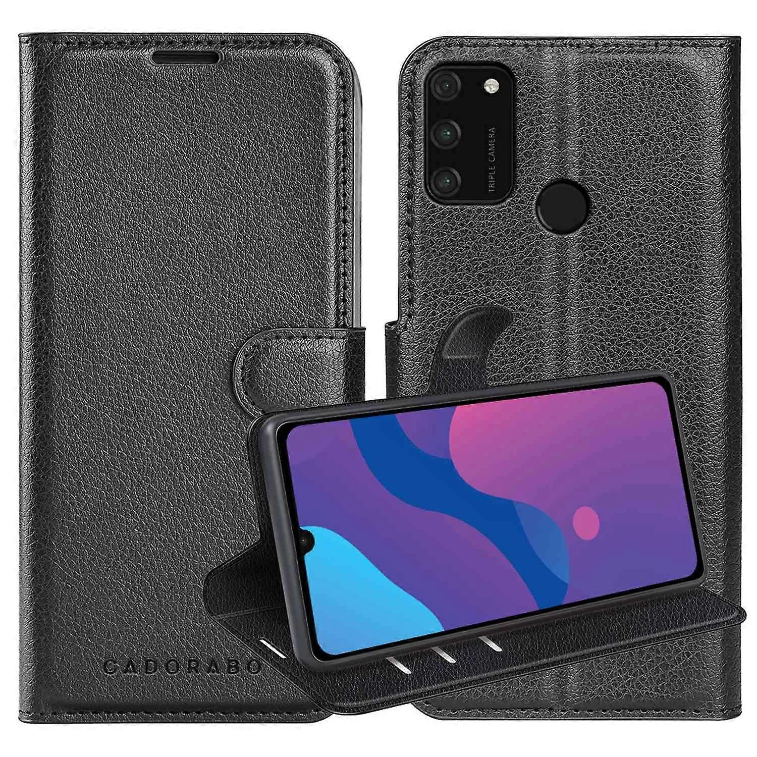 Honor 9A Case - Protective Case with Card Slots and Stand Function