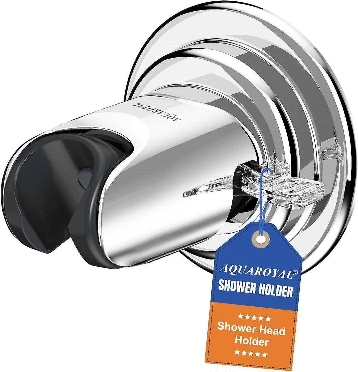 Shower Head Holder Wall Mount: Handheld Suction Cup Shower Holder, Adjustable No
