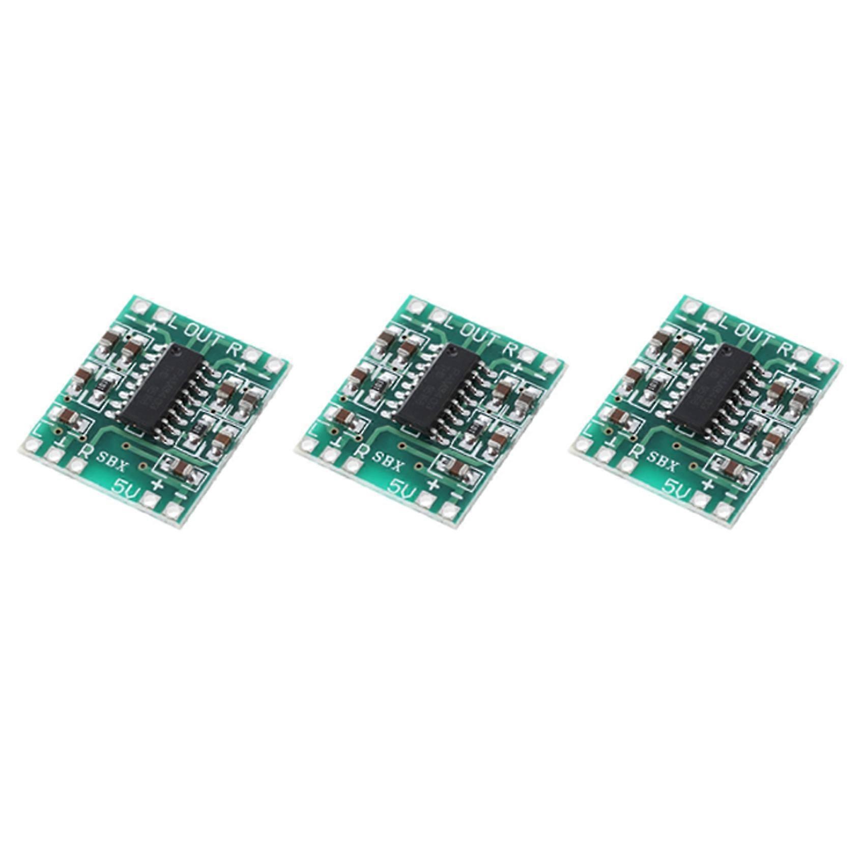 3X PAM8403 Audio Module USB DC 5V Class D Digital Amplifier Amplifier Board LCD