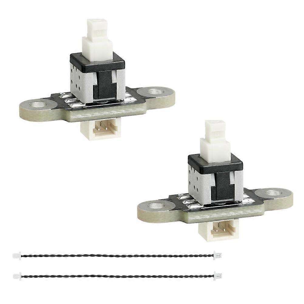 2PCS for Bambu Lab CyberBrick Self-Locking Button Switch with SH1.0 Connector - 3D Printed Model Componet