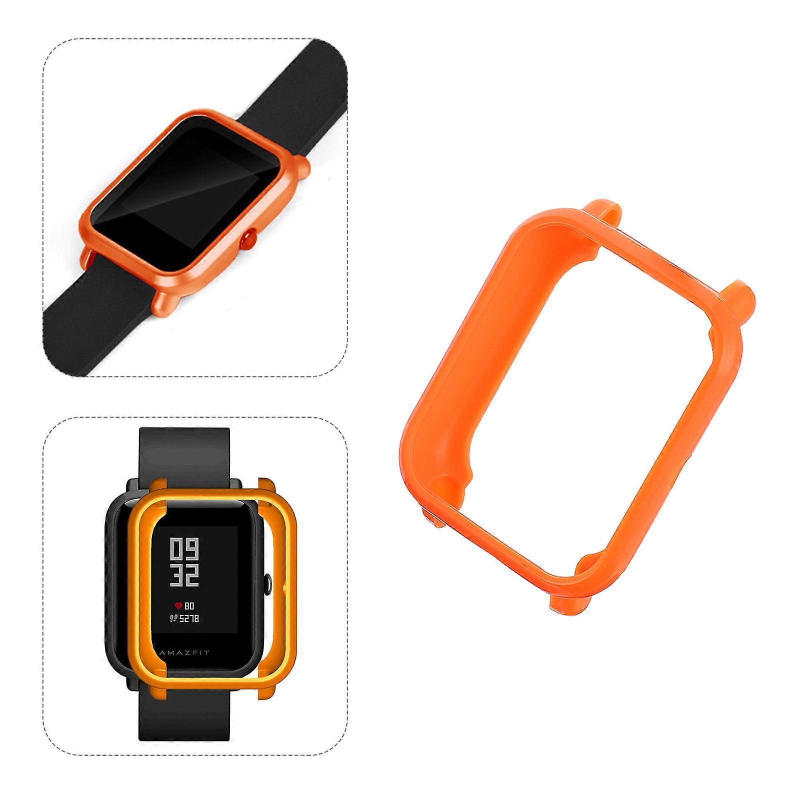 Watch Protective Frame Tpu for Protection Compatible Orange